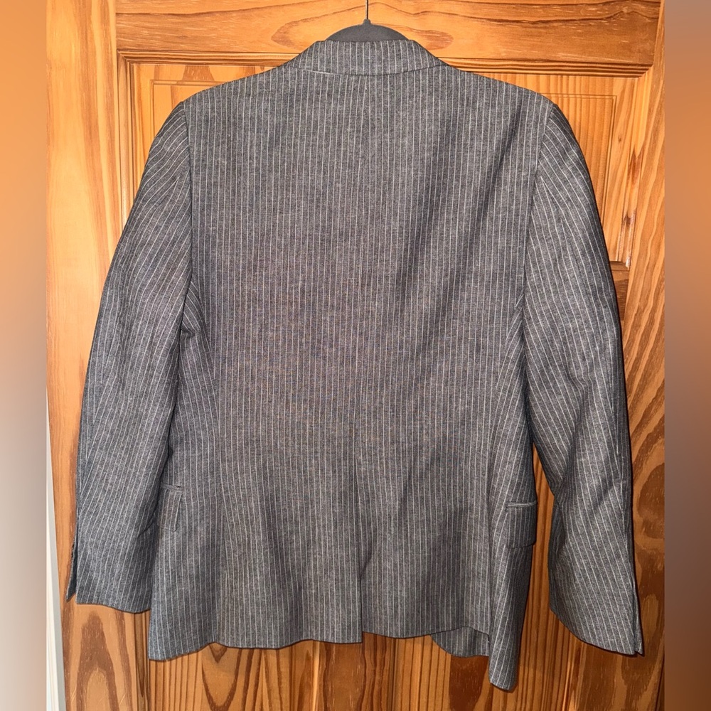 Christian Lacroix Charcoal Pinstripe Blazer